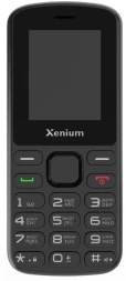 Мобильный телефон XENIUM X170 черный моноблок 2Sim 1.77&amp;quot; 128x160 Nucleus GSM900/1800 MP3 FM microSD max32Gb