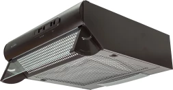 Вытяжка козырьковая Elikor Davoline 50П-290-П3Л коричневый управление: ползунковое (1 мотор)