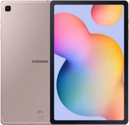 Планшет Samsung Galaxy Tab S6 Lite SM-P625 1280 (2.4) 8C RAM4Gb ROM64Gb 10.4&amp;quot; TFT 2000x1200 4G 1Sim Android 14 розовый 8Mpix 5Mpix BT WiFi microSD 1Tb 7040mAh