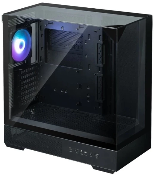 Корпус Zalman P40 Prism черный без БП ATX 8x120mm 2xUSB3.0 audio bott PSU