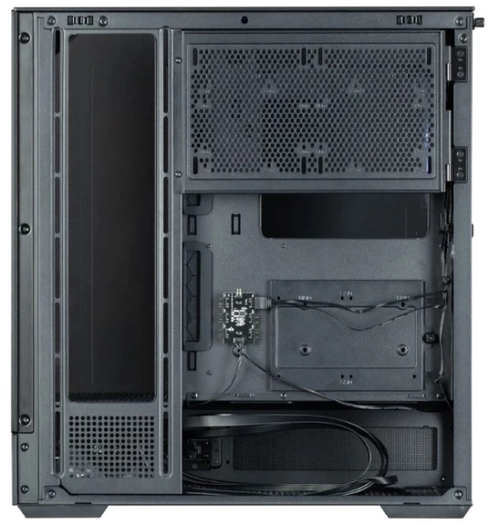 Корпус Zalman P40 Prism черный без БП ATX 8x120mm 2xUSB3.0 audio bott PSU