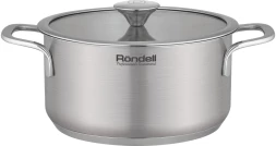 Кастрюля Rondell Modern RDS-1746 2л. d=18см (с крышкой) стальной