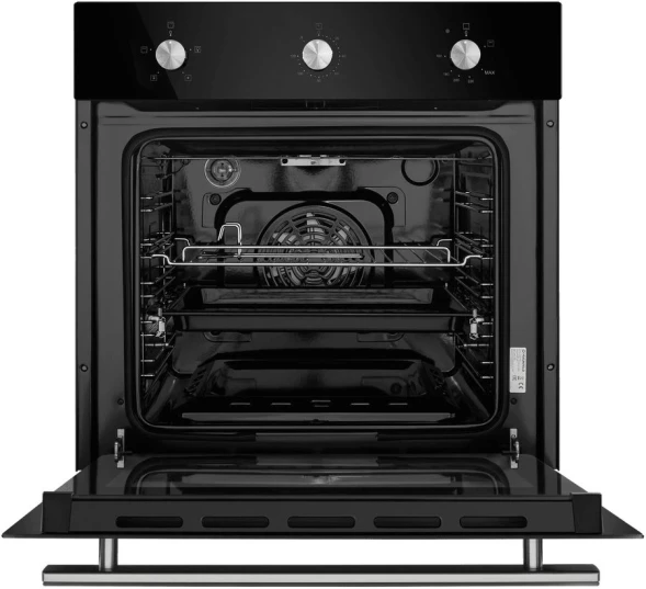 Духовой шкаф Газовый Maunfeld EOGC604BSlim черный