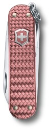Нож перочинный Victorinox Classic Precious Alox (0.6221.405G) 58мм 5функц. розовый подар.коробка