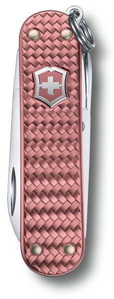 Нож перочинный Victorinox Classic Precious Alox (0.6221.405G) 58мм 5функц. розовый подар.коробка