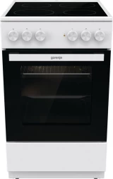 Плита Электрическая Gorenje GEC5A12WG-B белый стеклокерамика (без крышки)