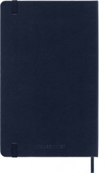 Блокнот Moleskine CLASSIC QP060B20 Large 130х210мм 240стр. линейка твердая обложка синий сапфир