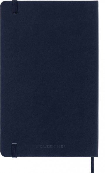 Блокнот Moleskine CLASSIC QP060B20 Large 130х210мм 240стр. линейка твердая обложка синий сапфир