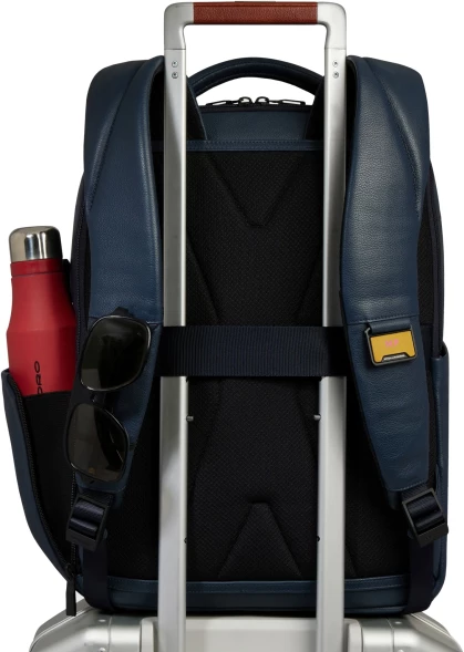 Рюкзак мужской Piquadro Ael CA6923S142/BLU синий натур.кожа