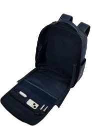 Рюкзак мужской Piquadro Ael CA6923S142/BLU синий натур.кожа
