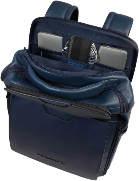 Рюкзак мужской Piquadro Ael CA6923S142/BLU синий натур.кожа