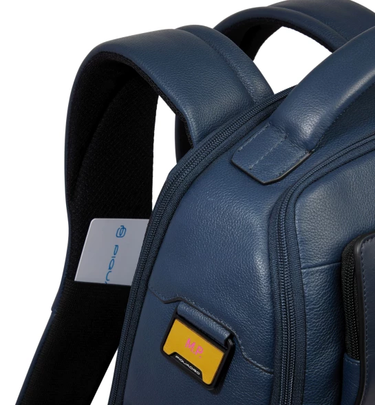 Рюкзак мужской Piquadro Ael CA6923S142/BLU синий натур.кожа