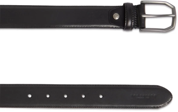 Ремень мужской The Bridge Brunelleschi 0345951R/7R 110х3.5см черный натур.кожа