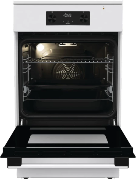 Плита Электрическая Gorenje GEIT5C60WPG белый стеклокерамика (без крышки)