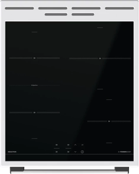 Плита Электрическая Gorenje GEIT5C60WPG белый стеклокерамика (без крышки)