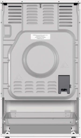 Плита Электрическая Gorenje GEIT5C60WPG белый стеклокерамика (без крышки)