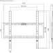 Кронштейн для телевизора Ultramounts UM822 черный 32&amp;quot;-75&amp;quot; макс.45кг настенный фиксированный