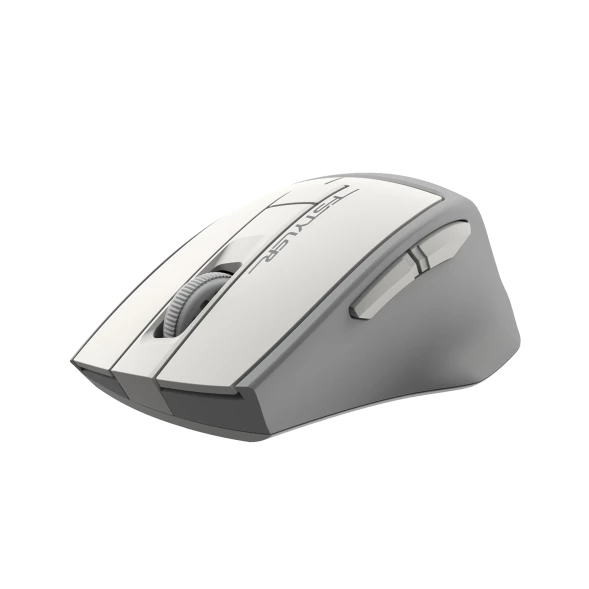 Мышь A4Tech Fstyler FG30S белый/серый оптическая (2000dpi) silent беспроводная USB (6but)