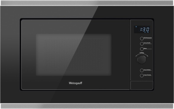 Микроволновая печь Weissgauff HMT-720 BX Grill 20л. 700Вт черный (встраиваемая)