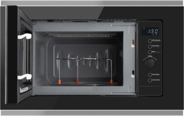 Микроволновая печь Weissgauff HMT-720 BX Grill 20л. 700Вт черный (встраиваемая)