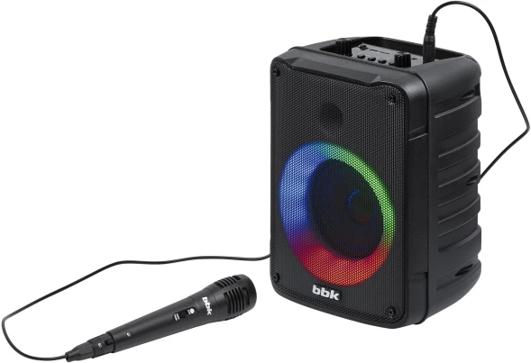 Колонки BBK BTA3010 1.0 черный 10Вт портативные