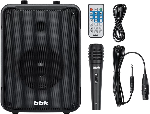 Колонки BBK BTA3010 1.0 черный 10Вт портативные