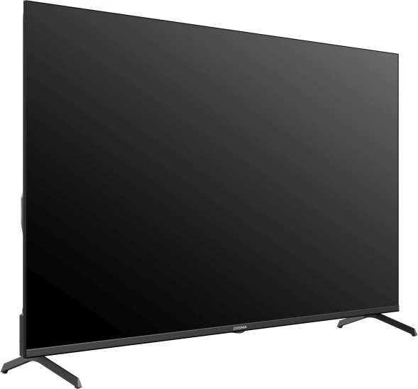 Телевизор QLED Digma 55&amp;quot; DM-LED55UQB31 Google TV Frameless Metal черный/черный 4K Ultra HD 60Hz MEMC DVB-T DVB-T2 DVB-C DVB-S DVB-S2 USB WiFi Smart TV