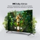 Телевизор QLED Digma 55&amp;quot; DM-LED55UQB31 Google TV Frameless Metal черный/черный 4K Ultra HD 60Hz MEMC DVB-T DVB-T2 DVB-C DVB-S DVB-S2 USB WiFi Smart TV