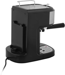 Кофеварка рожковая Vitek Metropolis VT-8489 1250Вт серый/черный