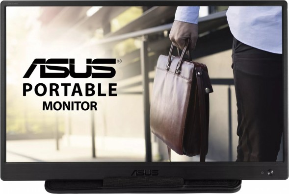 Монитор Asus 15.6&amp;quot; Portable MB165B черный TN LED 10ms 16:9 матовая 220cd 90гр/65гр 1366x768 60Hz HD USB 0.78кг