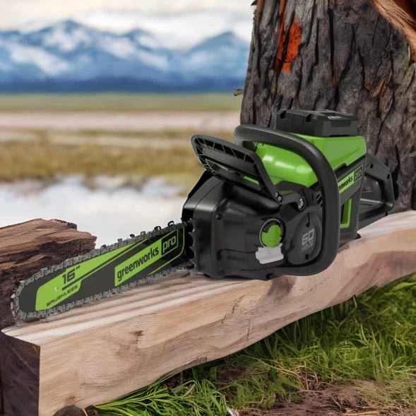 Цепная пила Greenworks GD60CS25 аккум. 2500Вт дл.шины:16&amp;quot; (40cm) (2008907)