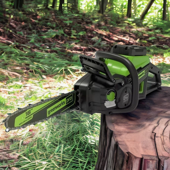 Цепная пила Greenworks GD60CS25 аккум. 2500Вт дл.шины:16&amp;quot; (40cm) (2008907)