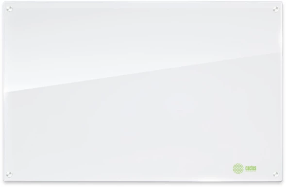 Доска стеклянная Cactus CS-GBD-120X150-UWT-TM Сквозное крепление стекло ультра белый 120x150см стекло крепления