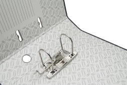 Папка-регистратор Buro A4 75мм картон/бумага черный мет.окант. сборная (упак.:2шт)