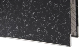 Папка-регистратор Buro A4 75мм картон/бумага черный мет.окант. сборная (упак.:2шт)