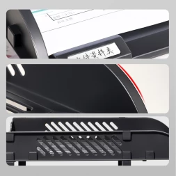 Лоток горизонтальный Deli E9213 BLACK сборный для бумаг 325x241x155мм черный пластик (упак.:3шт) пластиковый пакет