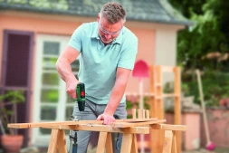 Дрель-шуруповерт Bosch EasyDrill 1200 аккум. патрон:быстрозажимной (кейс в комплекте) (06039D3007)