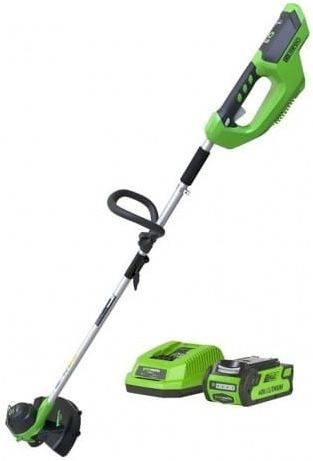 Триммер электрический Greenworks G40LTK4 аккум. разбор.штан. реж.эл.:леска