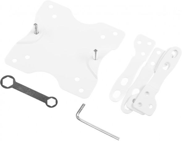 Кронштейн для телевизора Ultramounts UM866W белый 13&amp;quot;-42&amp;quot; макс.20кг настенный поворот и наклон