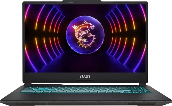 Ноутбук MSI Cyborg 15 A13VF-1223XRU Core i5 13420H 16Gb SSD512Gb NVIDIA GeForce RTX4060 8Gb 15.6&amp;quot; IPS FHD (1920x1080) FreeDOS black WiFi BT Cam (9S7-15K111-1223)