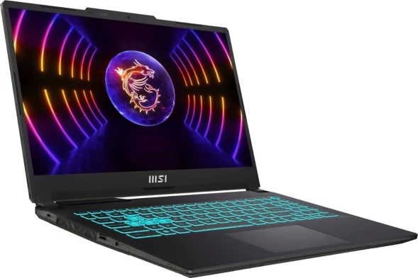 Ноутбук MSI Cyborg 15 A13VF-1223XRU Core i5 13420H 16Gb SSD512Gb NVIDIA GeForce RTX4060 8Gb 15.6&amp;quot; IPS FHD (1920x1080) FreeDOS black WiFi BT Cam (9S7-15K111-1223)