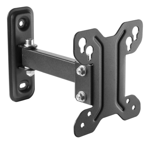 Кронштейн для телевизора Ultramounts UM892 черный 13&amp;quot;-27&amp;quot; макс.30кг настенный поворотно-выдвижной и наклонный