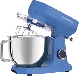 Миксер планетарный Starwind SPM4172 1800Вт васильковый