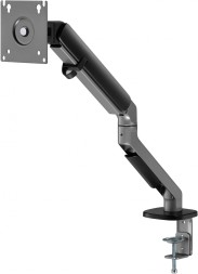 Кронштейн для мониторов Ultramounts UM734BL серый/черный 17&amp;quot;-27&amp;quot; макс.7кг крепление к столешнице поворот и наклон