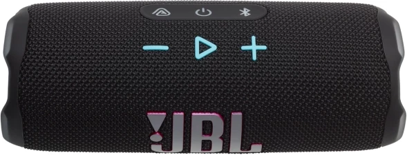 Колонка порт. JBL Flip 7 черный/оранжевый 35W 1.0 BT 10м 4800mAh (JBLFLIP7BLKO)