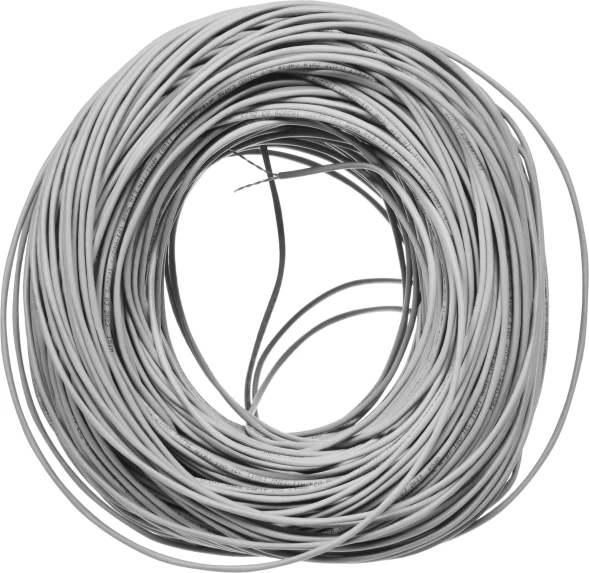 Кабель информационный PROconnect 01-0027 кат.5E FTP 2 пары 24AWG PVC внутренний 305м серый