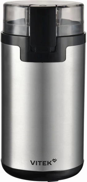 Кофемолка Vitek Gracia VT-CG1540 400Вт сист.помол.:ротац.нож вместим.:80гр стальной