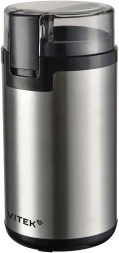 Кофемолка Vitek Gracia VT-CG1540 400Вт сист.помол.:ротац.нож вместим.:80гр стальной