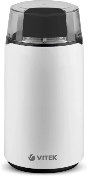 Кофемолка Vitek Harmony VT-1547 200Вт сист.помол.:ротац.нож вместим.:45гр белый