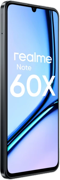 Смартфон Realme RMX3938 Note 60х 64Gb 3Gb черный моноблок 3G 4G 2Sim 6.74&amp;quot; 720x1600 Android 14 8Mpix 802.11 a/b/g/n/ac GPS GSM900/1800 GSM1900 A-GPS microSD max2048Gb